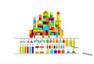 *Wooden Blocks* *100 Pcs.* *Prices - main view