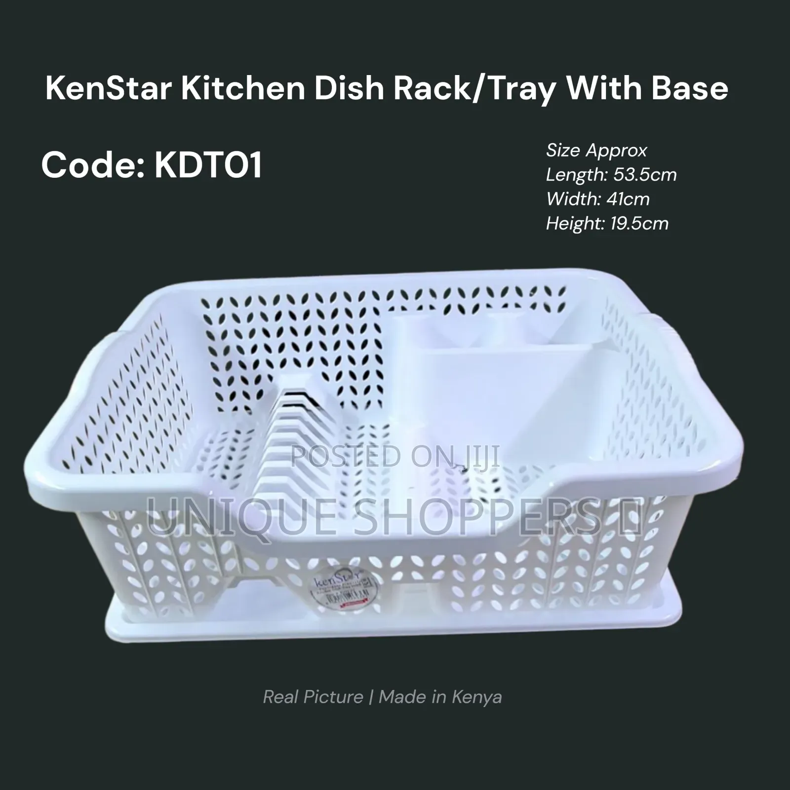 Kenstar Kitchen Dish Rack/Tray With Base