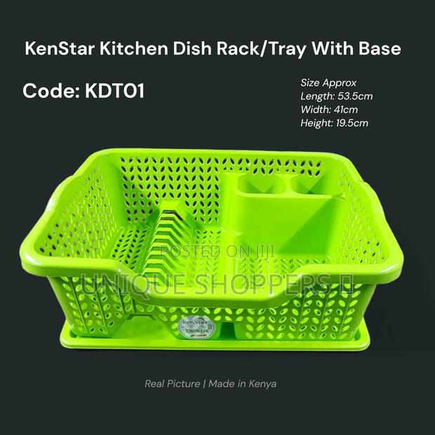 Kenstar Kitchen Dish Rack/Tray With Base - thumbnail 2