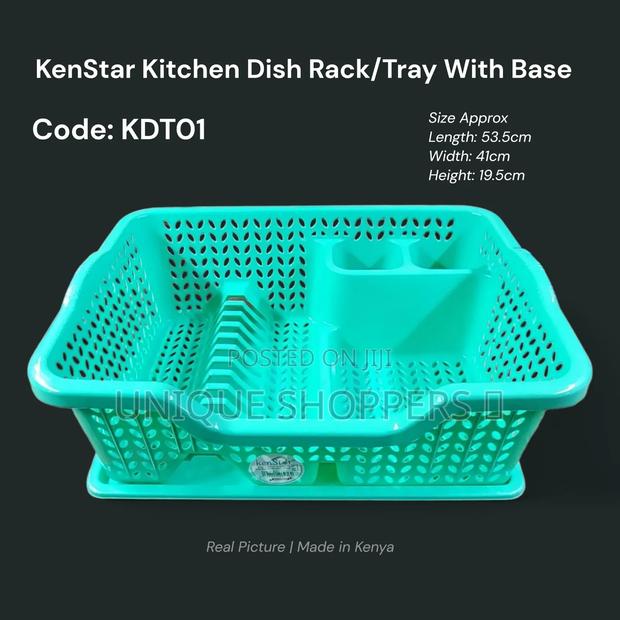 Kenstar Kitchen Dish Rack/Tray With Base - thumbnail 3