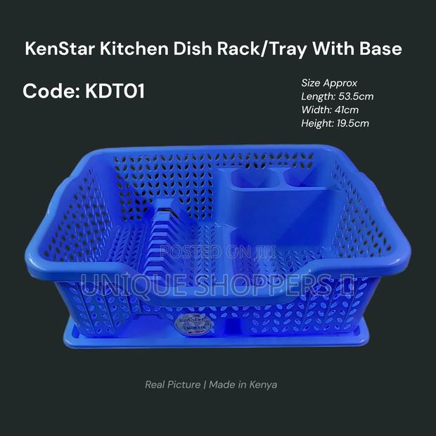 Kenstar Kitchen Dish Rack/Tray With Base - thumbnail 4