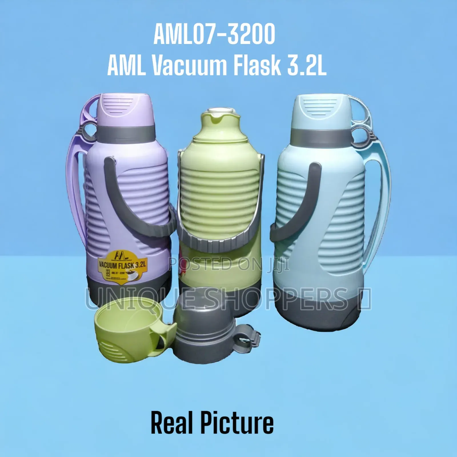 Aml07-3200 Aml Plastic Body Glass Refill Vacuum Flask 3.2l