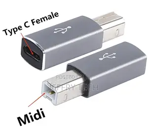 Usb C to Usb B Adapter for Dimi,Electric Piano,Printer