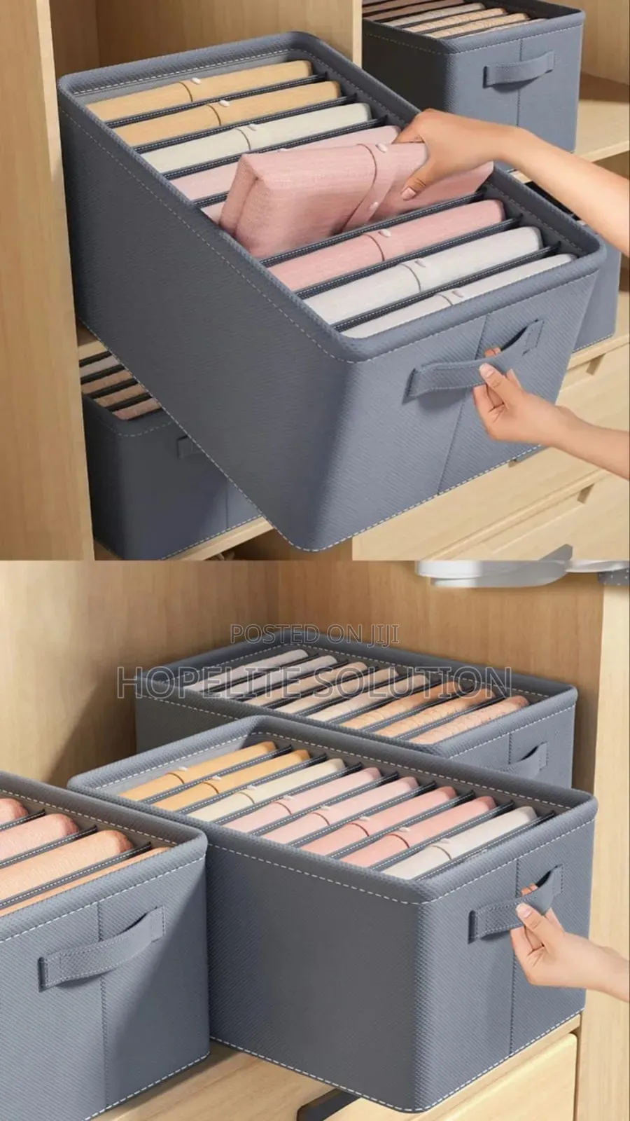 7 Grid Cloth Organizer