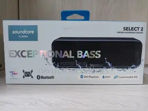 Anker – Soundcore Select 2 Portable Bluetooth Speaker