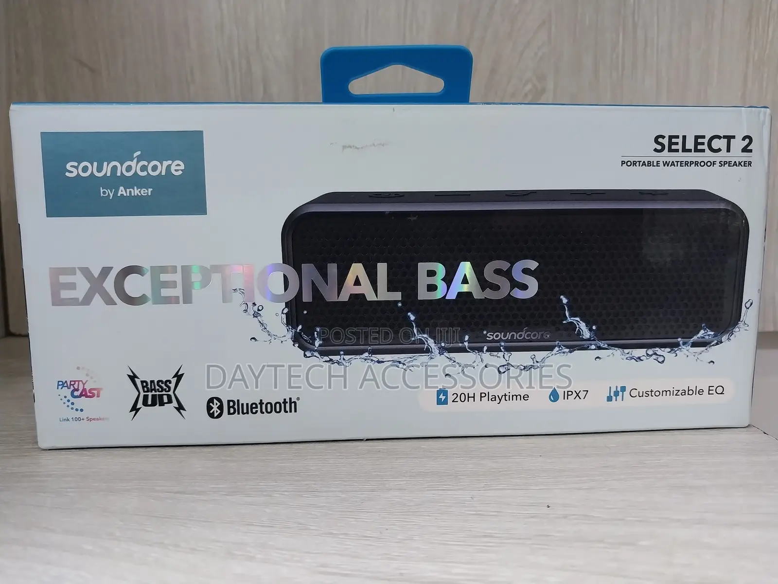 Anker – Soundcore Select 2 Portable Bluetooth Speaker