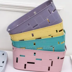 *Multipurpose Sundries Storage Baskets With Lid