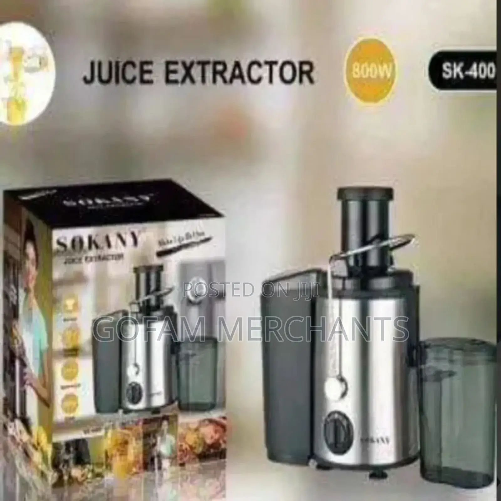 Electric Juicer Sokany