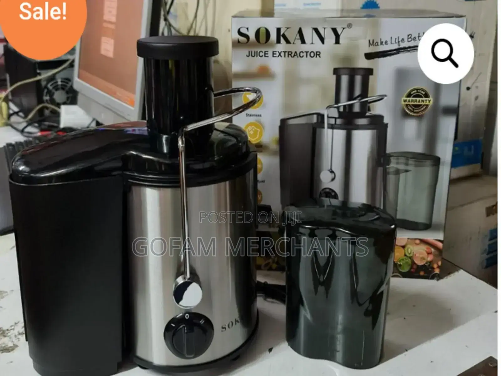 Electric Juicer Sokany