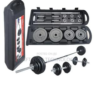 Dumbbell 50kg Adjustable Dumbelll With Case - thumbnail 2
