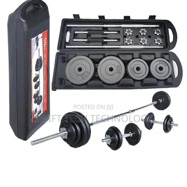Dumbbell 50kg Adjustable Dumbelll With Case - main view