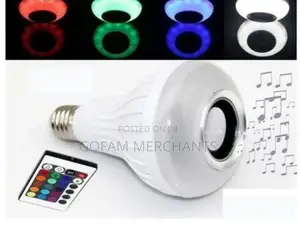 Led Music Bulb With Bluetooth, Music Playerremote Control Light Bulb