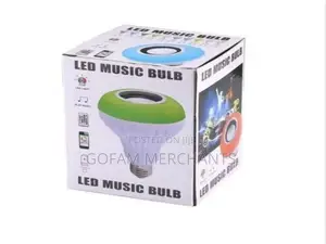 Led Music Bulb With Bluetooth, Music Playerremote Control Light Bulb