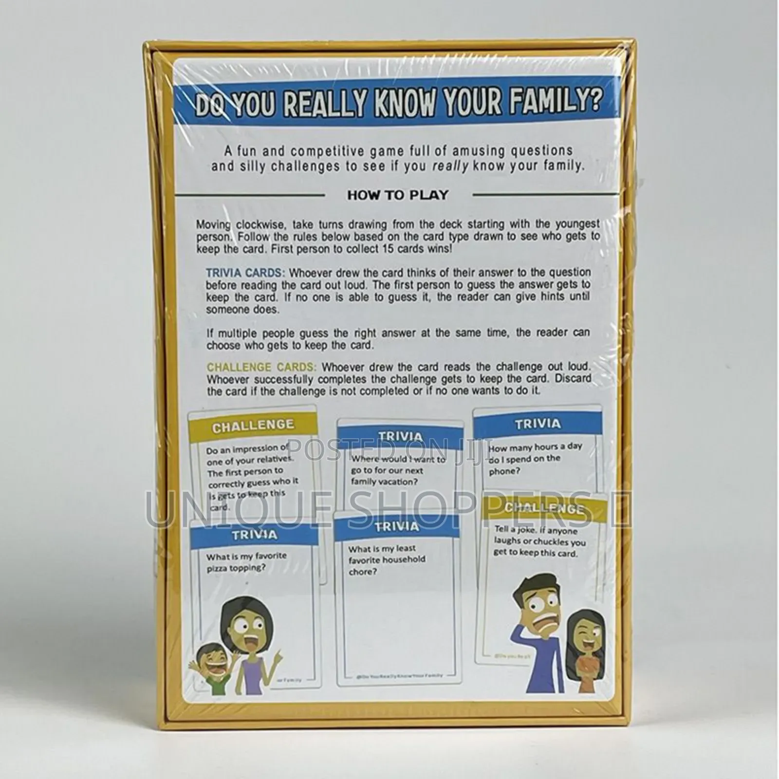 Big Sized Family Cards