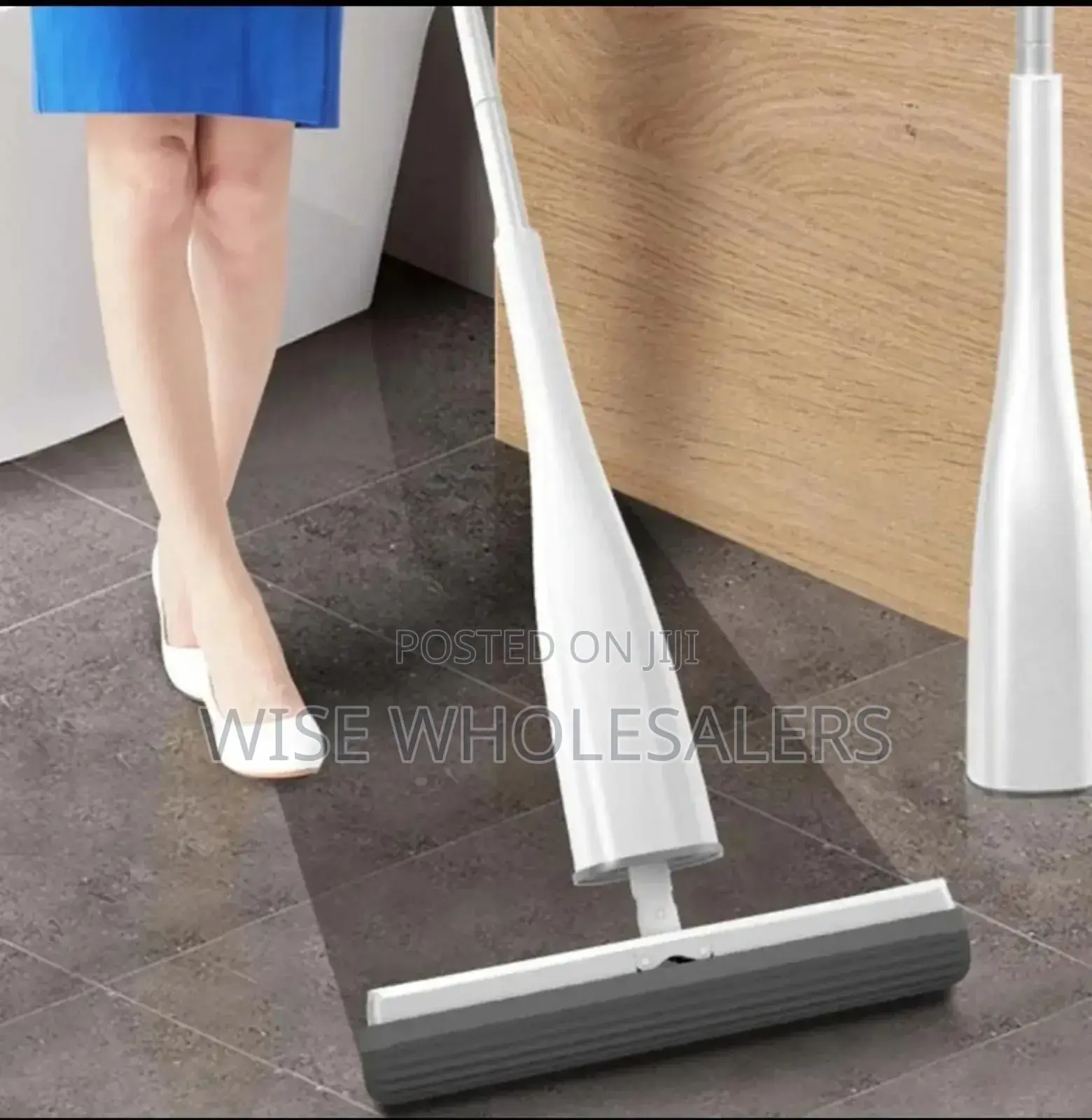 Automatic Self Wringing Roller Mop For Hands-free Squeezing