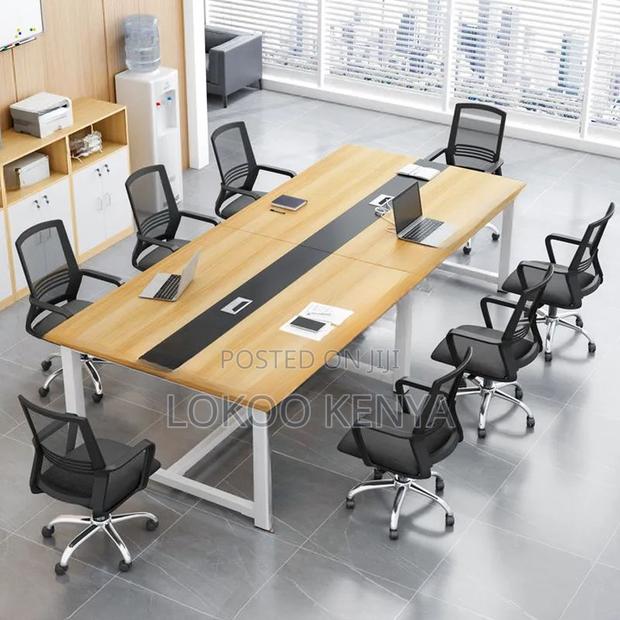 Office Table : 2.4 Meter Formal Conference Table