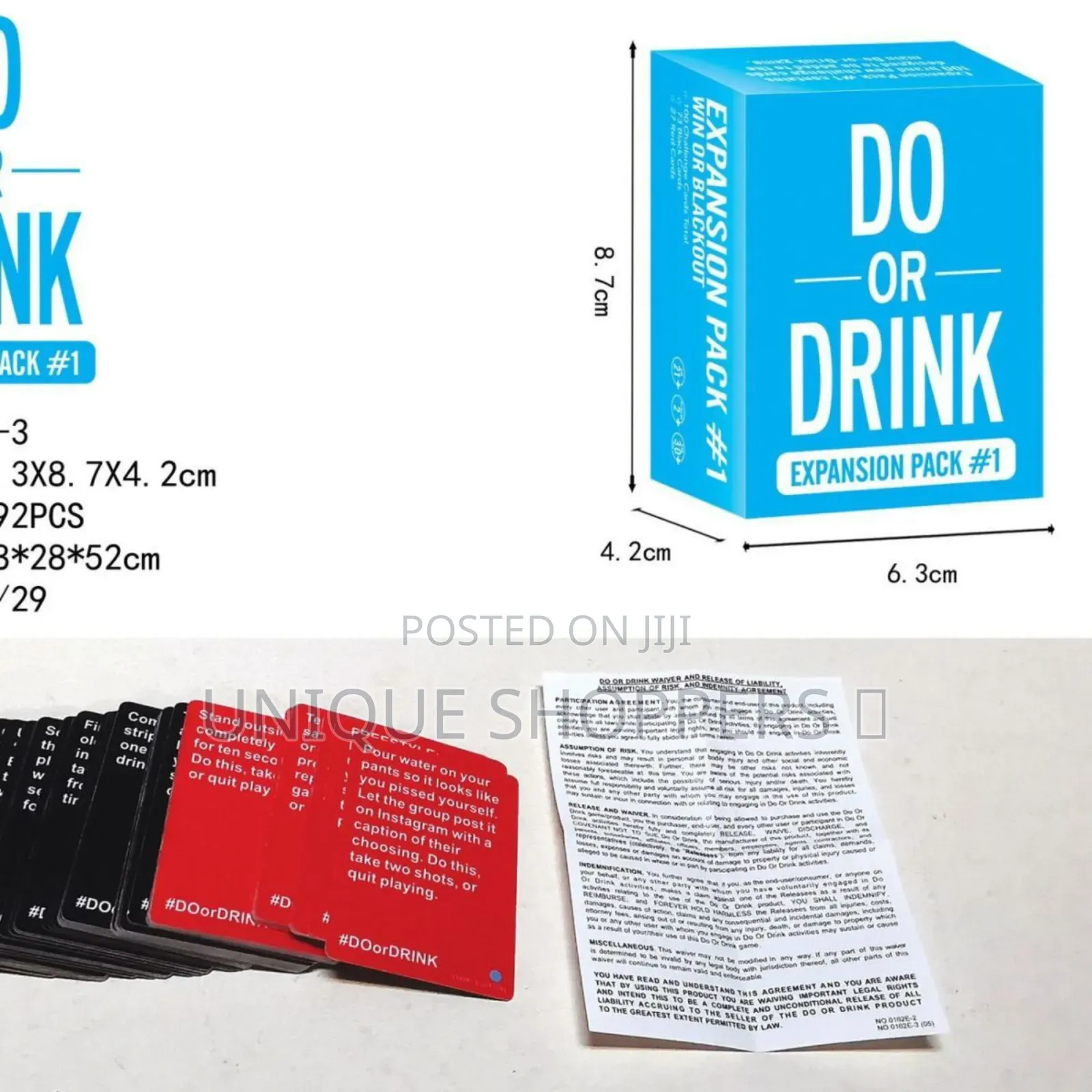Small Sized Do or Drink Red:
Gets People Engaged and Happy
