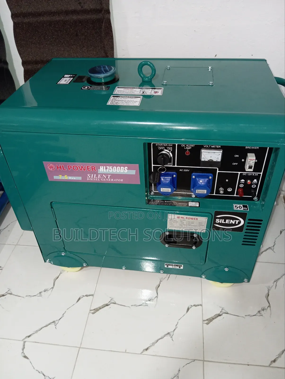 Single Phase Silent Diesel Generator
