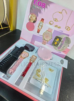 E08 Plus Smartwatch Set_che - thumbnail 2