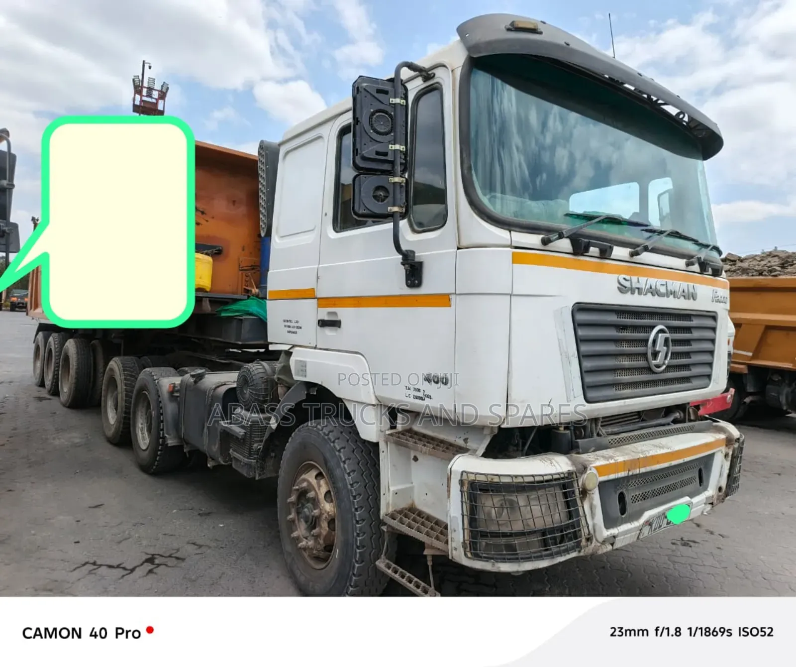 Shacman 400 Dabble Dev Original Sevi Location Nairobi Abass
