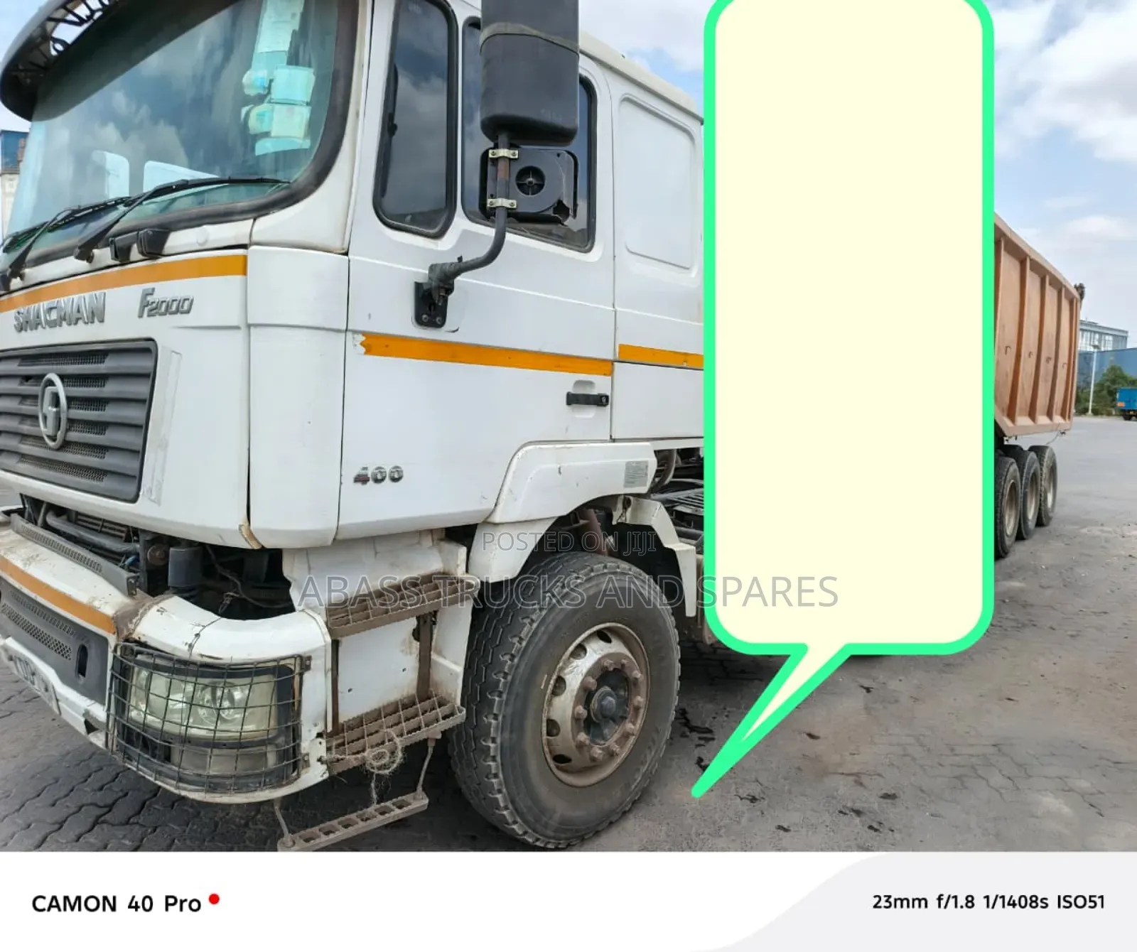Shacman 400 Dabble Dev Original Sevi Location Nairobi Abass