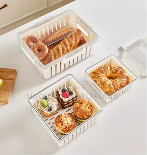 3pcs Stackable Food Storage Containers