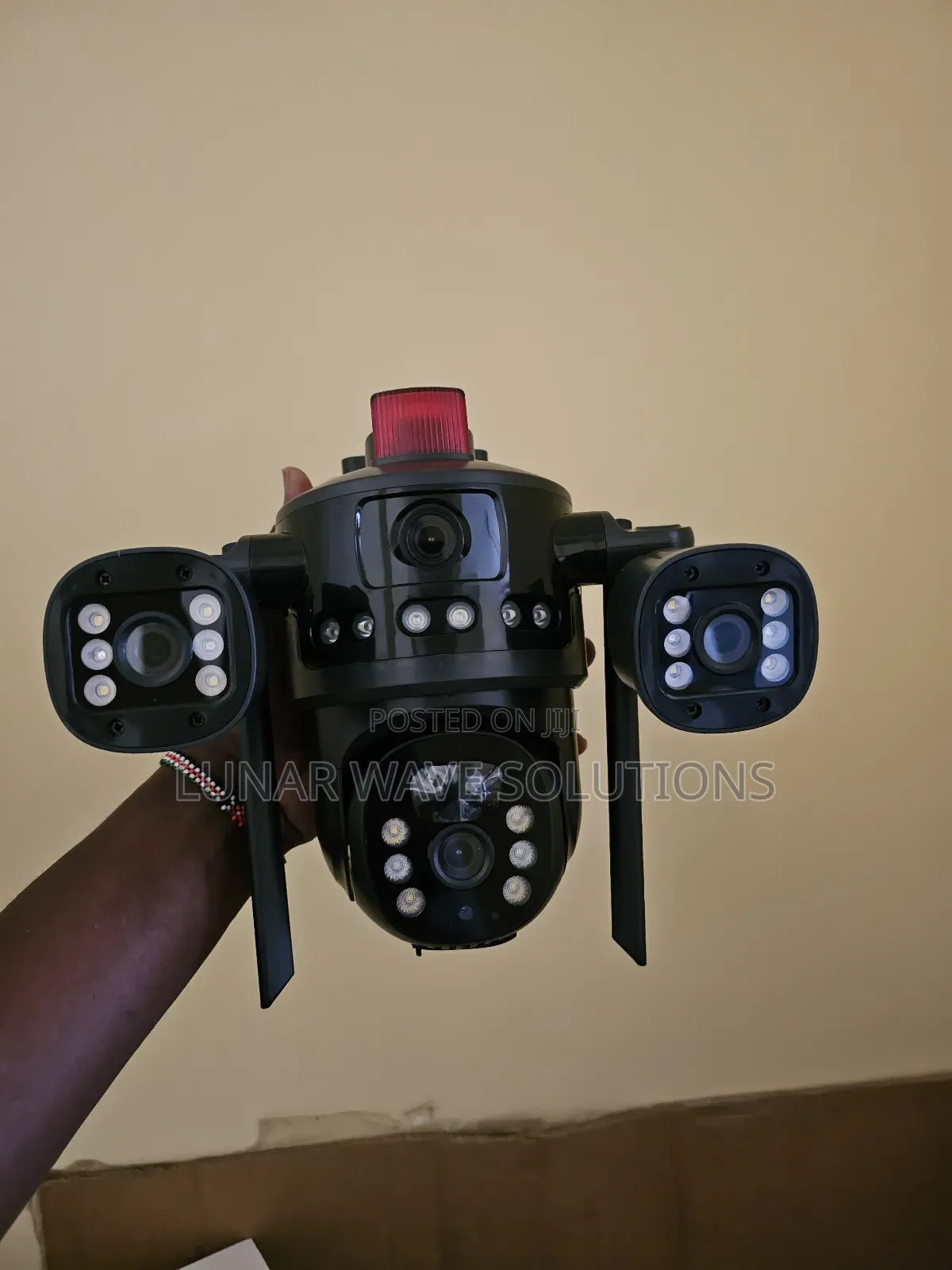 Wifi-Enabled Solar Surveillance Camera CCTV