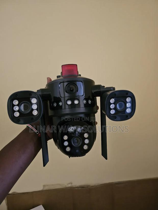 Wifi-Enabled Solar Surveillance Camera CCTV - main view