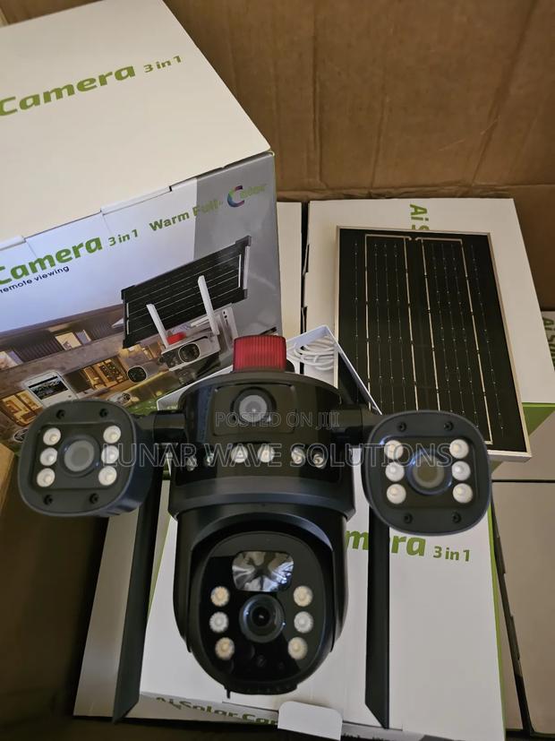 Wifi-Enabled Solar Surveillance Camera CCTV - thumbnail 3