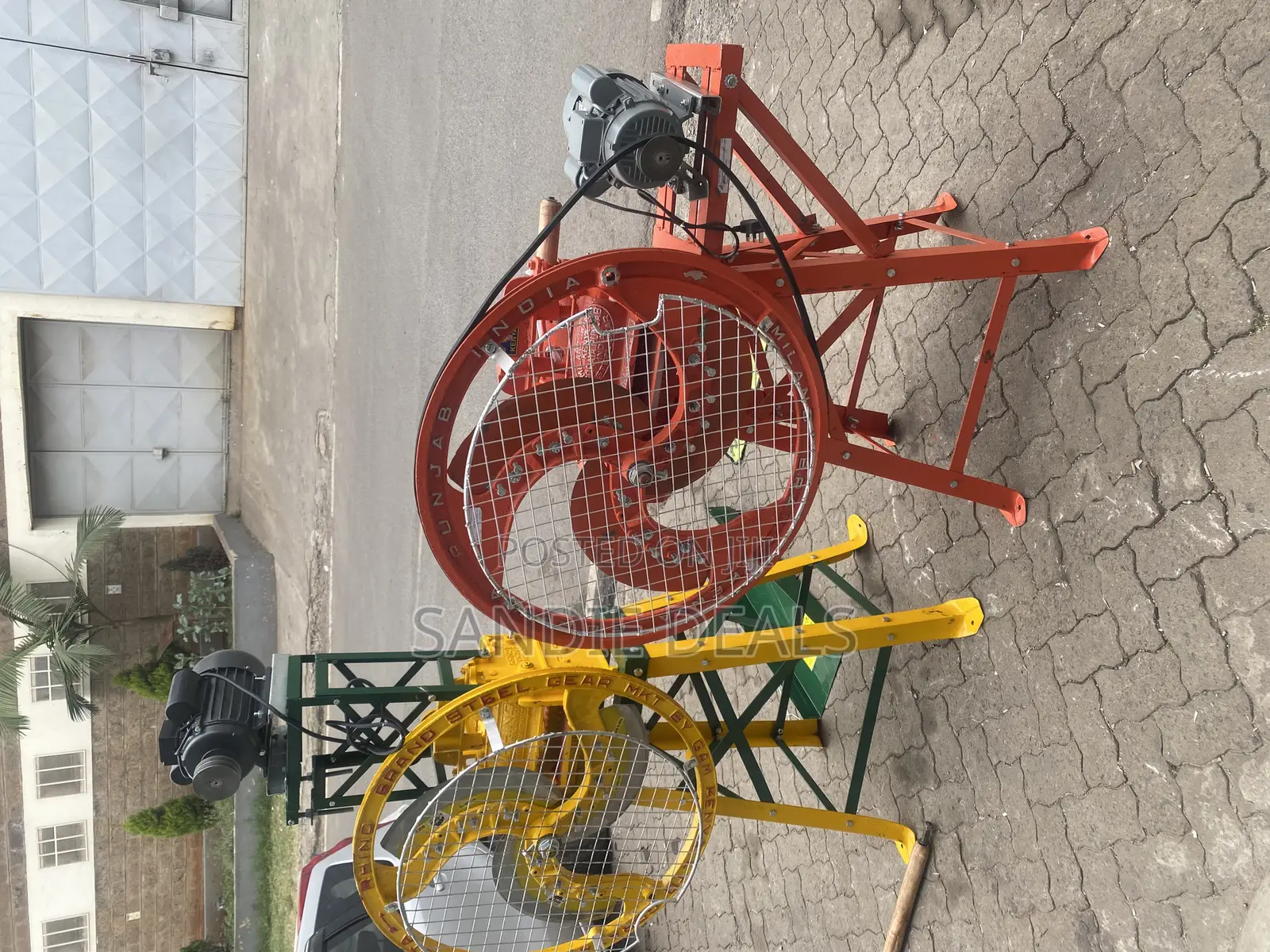 3 Blade Chaff Cutter