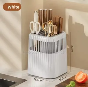 Multifunctional Rotating Knife Rack/Cutlery Holder