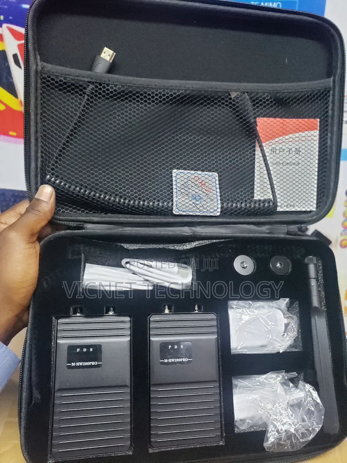 Live Streaming 200m Wireless Hdmi Extender With Rechargeable Batteries