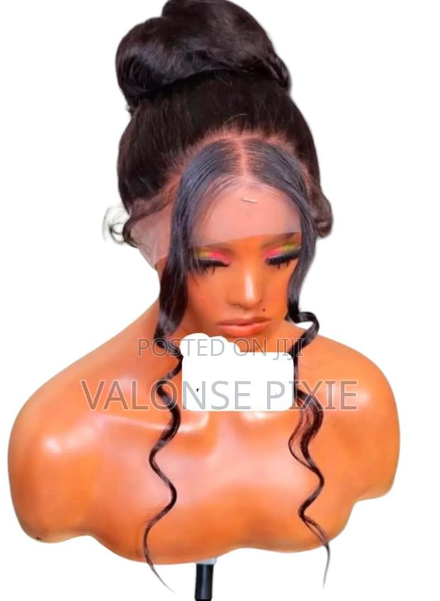 Semi Human Frontal Wig - thumbnail 3