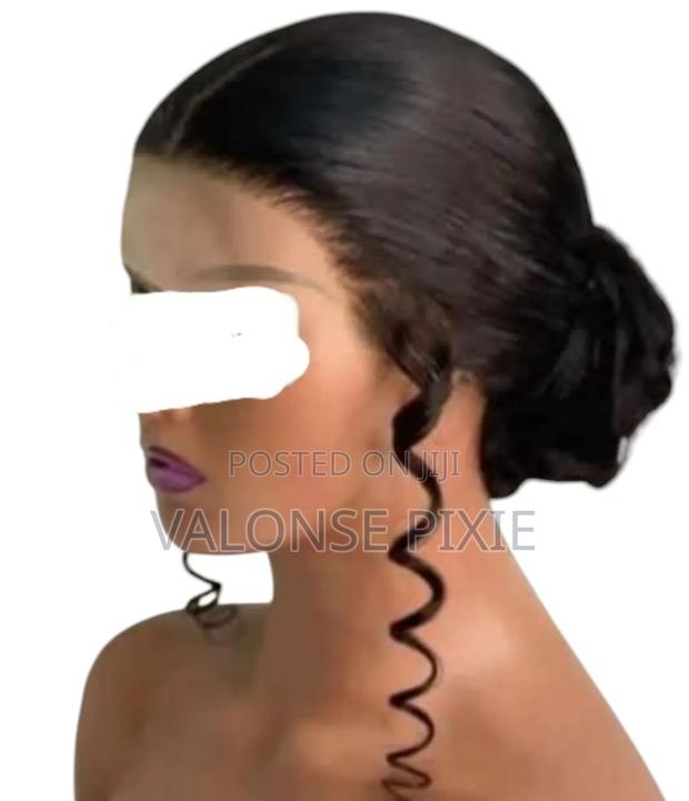 Semi Human Frontal Wig - thumbnail 4