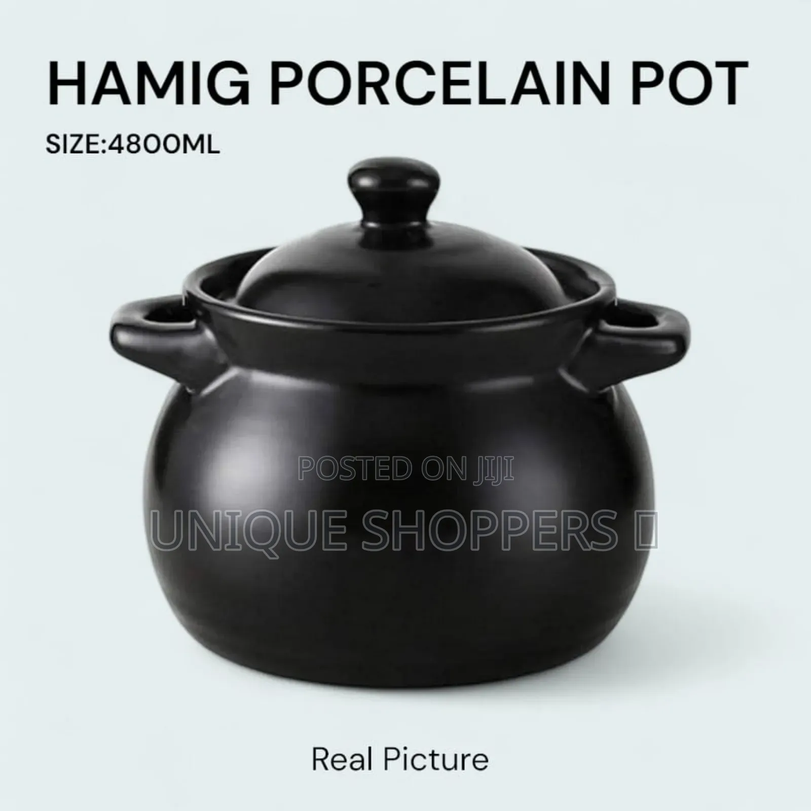 Hamig Porcelain Pot 4800ml Know Available