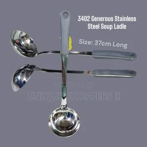 Generous Stainless Steel Soup Laddle Now Available /=* Per Piece