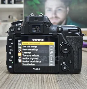 Nikon D7500 DSLR Camera Body Plus Charger and Strap!