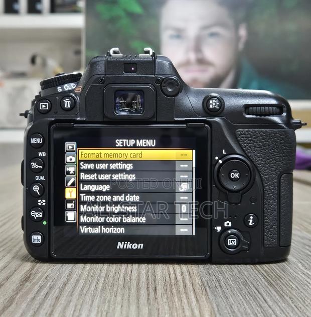 Nikon D7500 DSLR Camera Body Plus Charger and Strap! - thumbnail 2