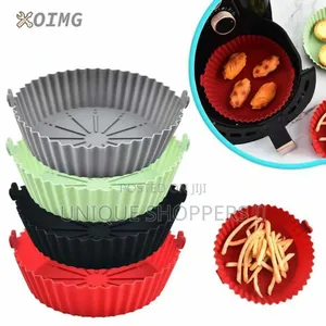 Code: *366519* 
Reusable Silicone Airfryer Liner Baking Tin