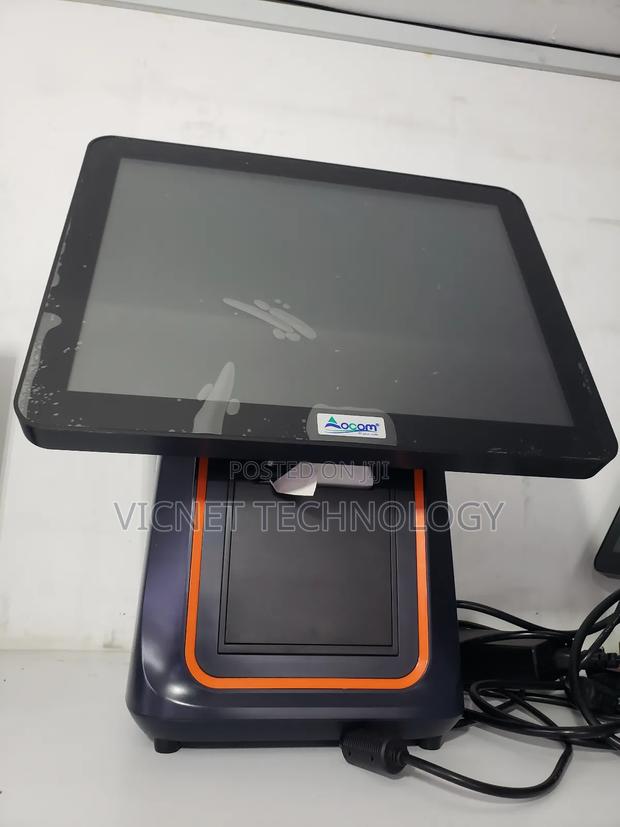 15 " All in One Pos Touch Screen With Inbuilt Printer - main view