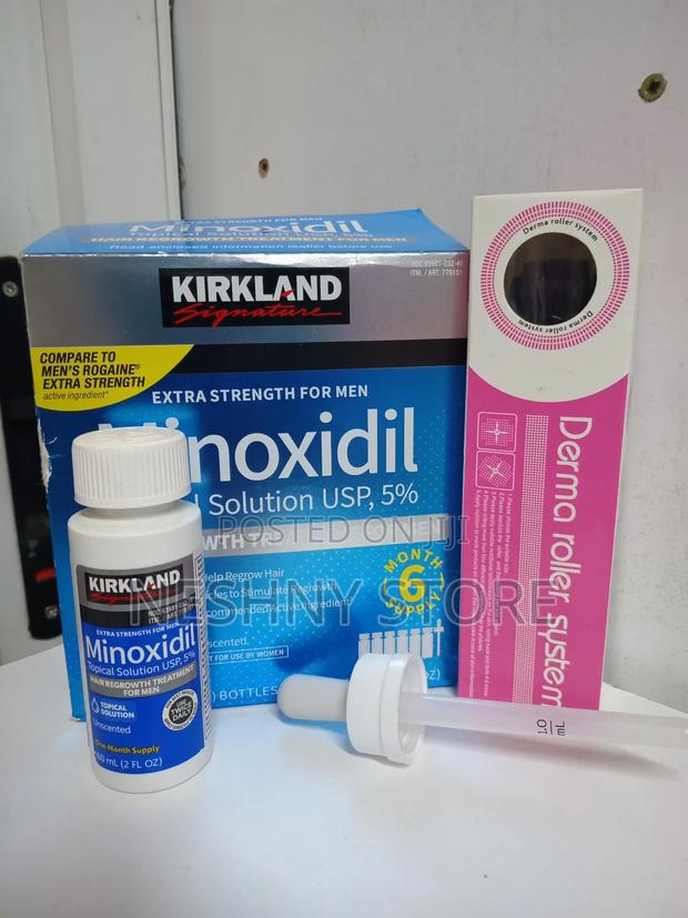 Minoxidil And Dermaroller - main view