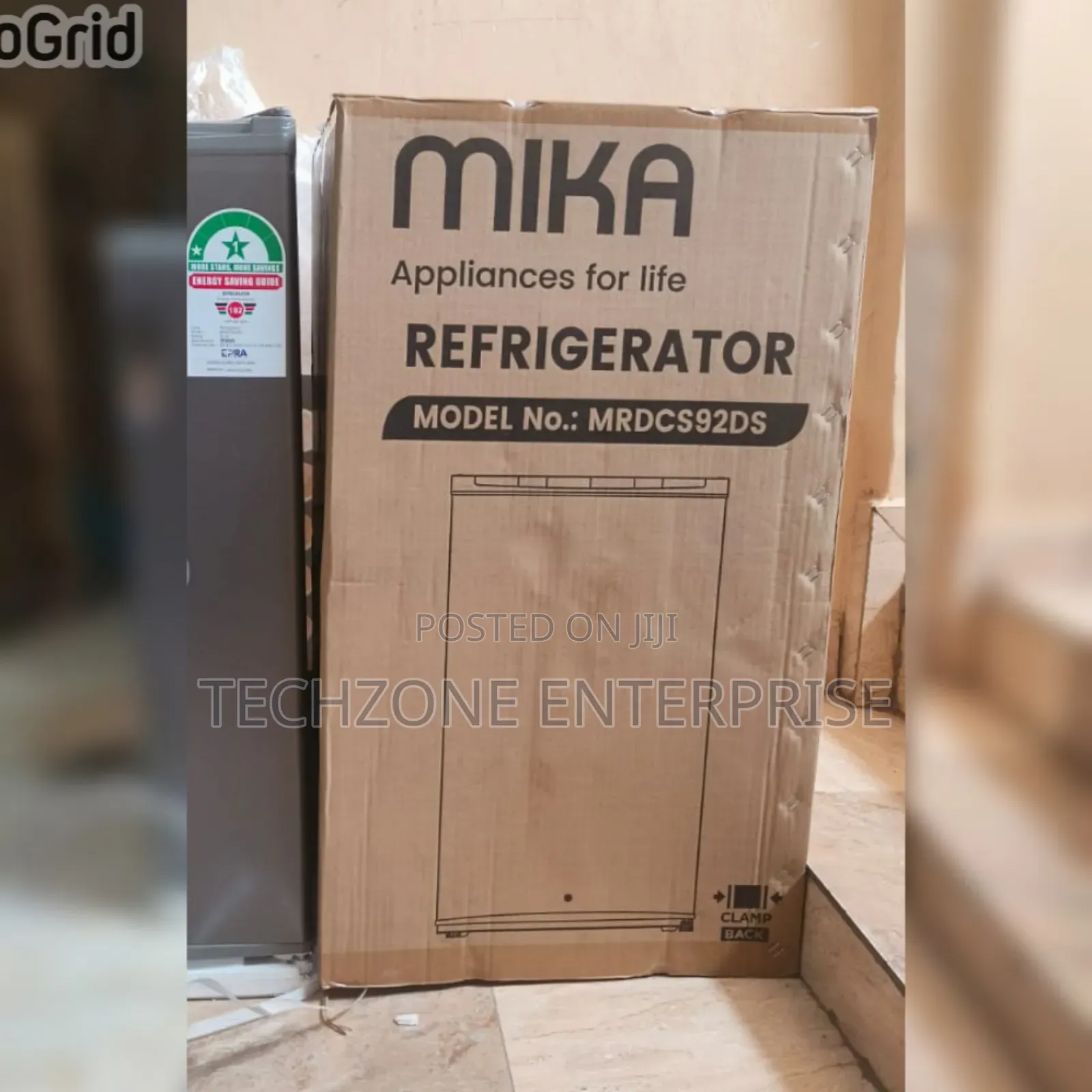 Mika Direct Cool Single Door 92 Litres (Mrdcs92ds) Dark Silver 