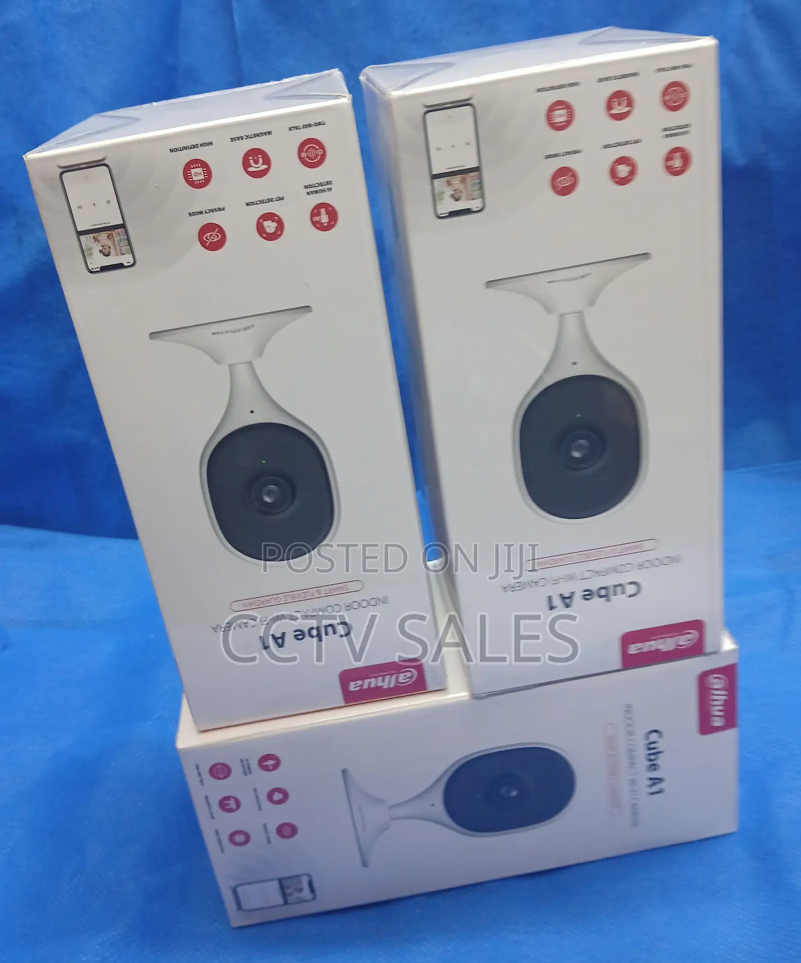 Two-Way Audio Cube A1 Nanny Audio Camera