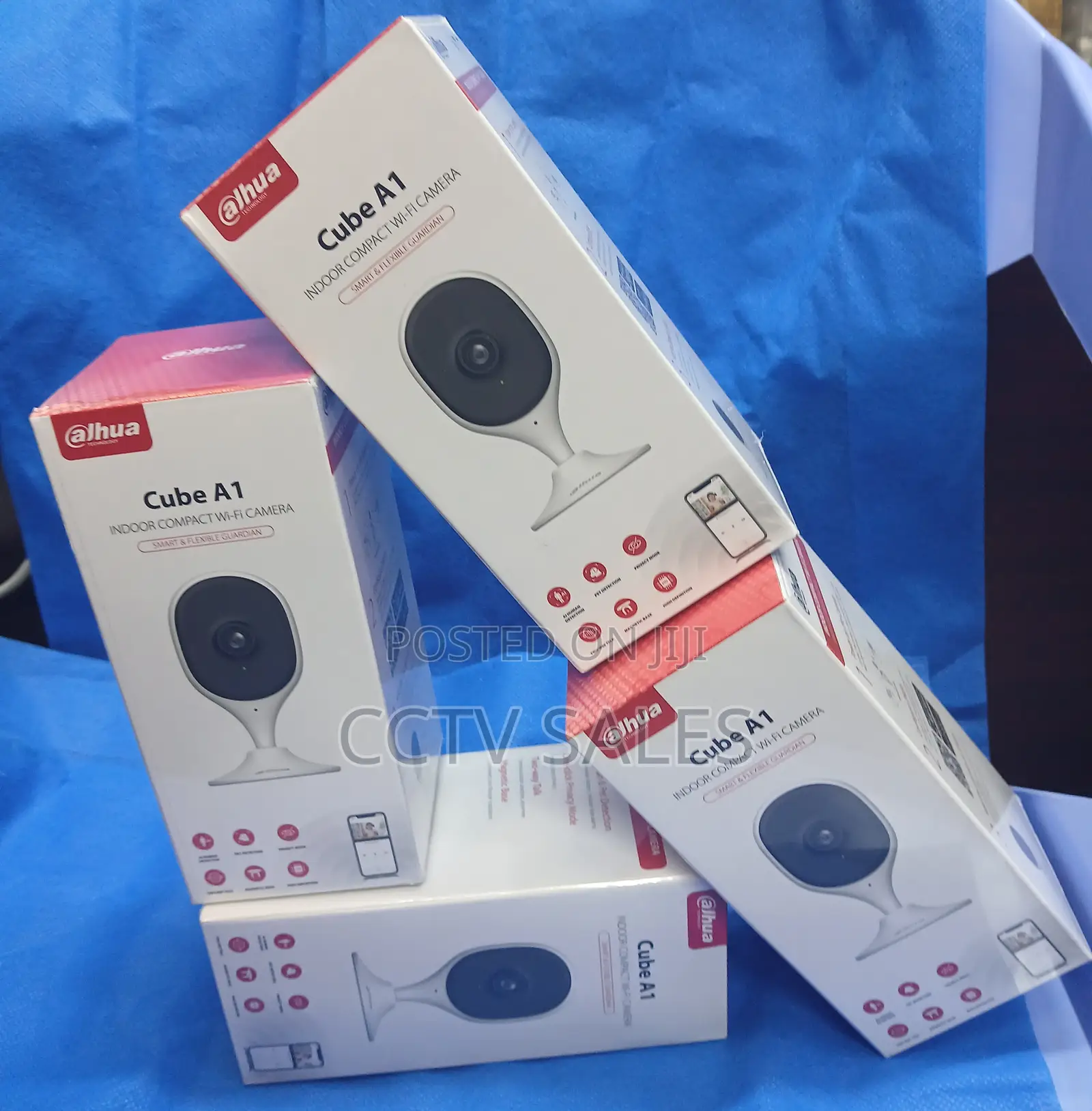 Cube A1 Audio Nanny Camera With Motion Detection