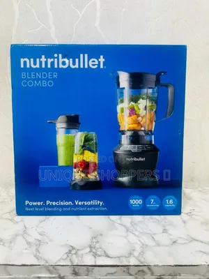Nutribullet* *Nbc-0910b* Full Size Blender Combo *1000w