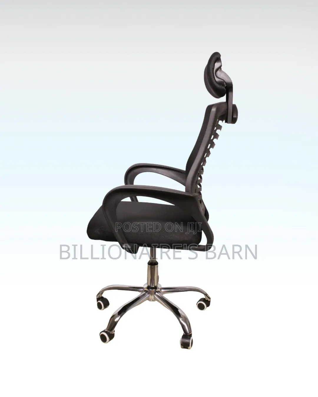 Ergonomic Secretarial Mesh Chair — Ideal for Long Zoom Sessions