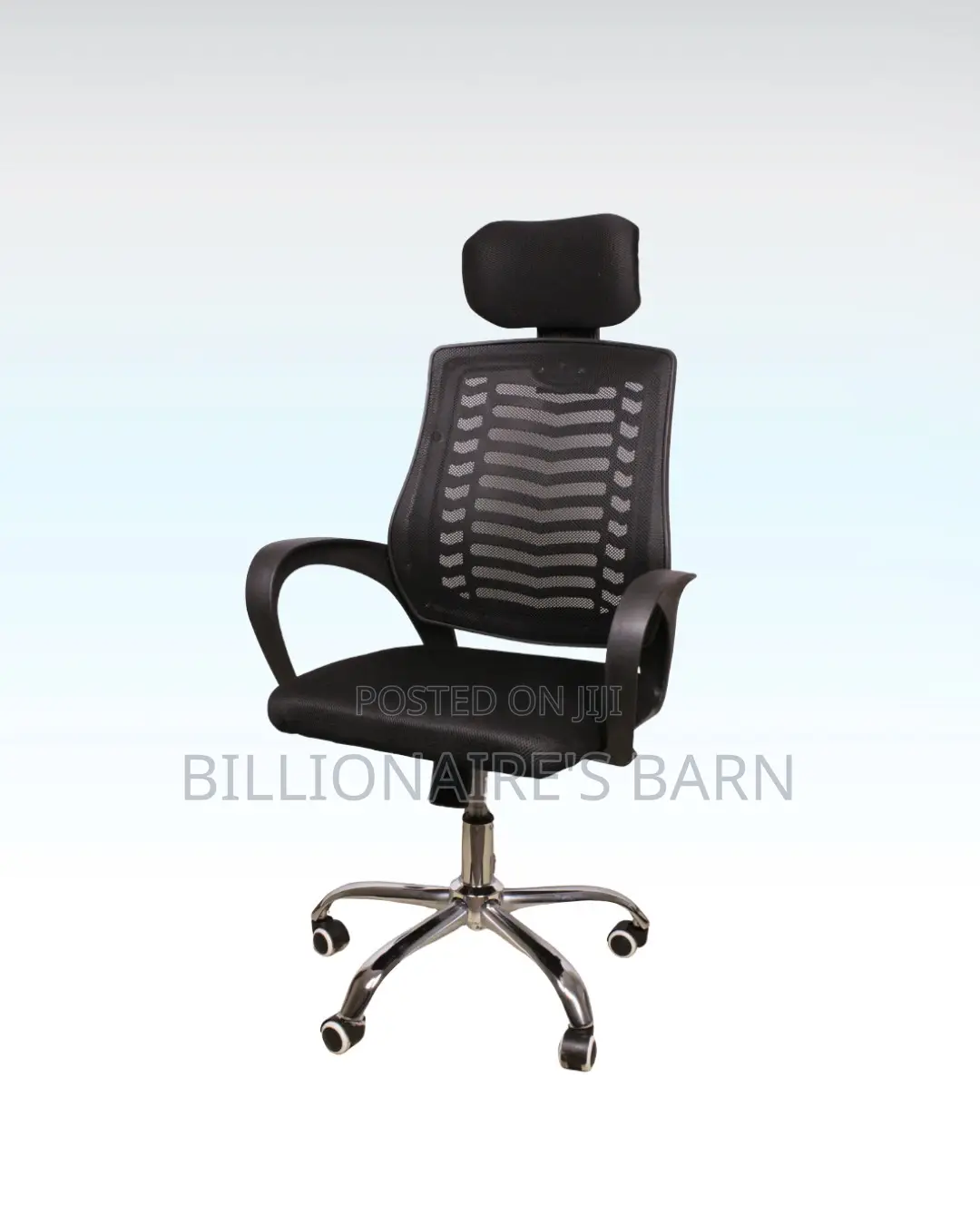 Ergonomic Secretarial Mesh Chair — Ideal for Long Zoom Sessions