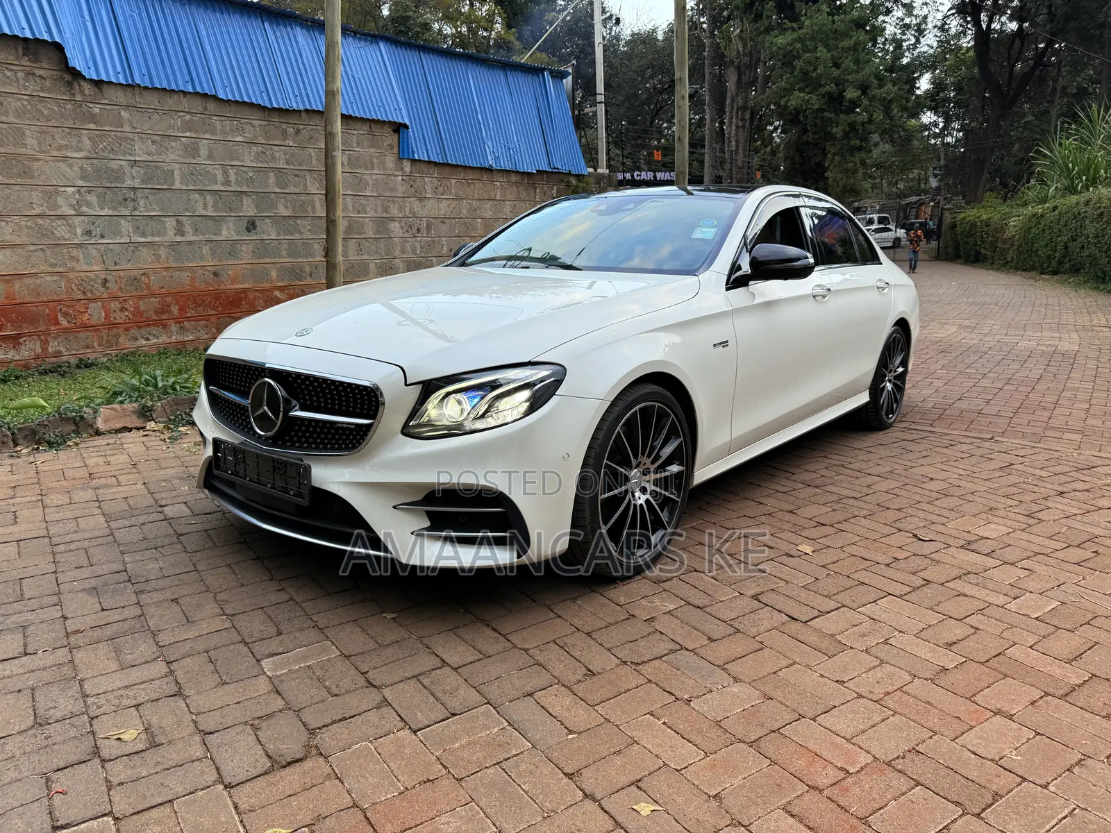Mercedes-Benz E43 AMG 2017 White
