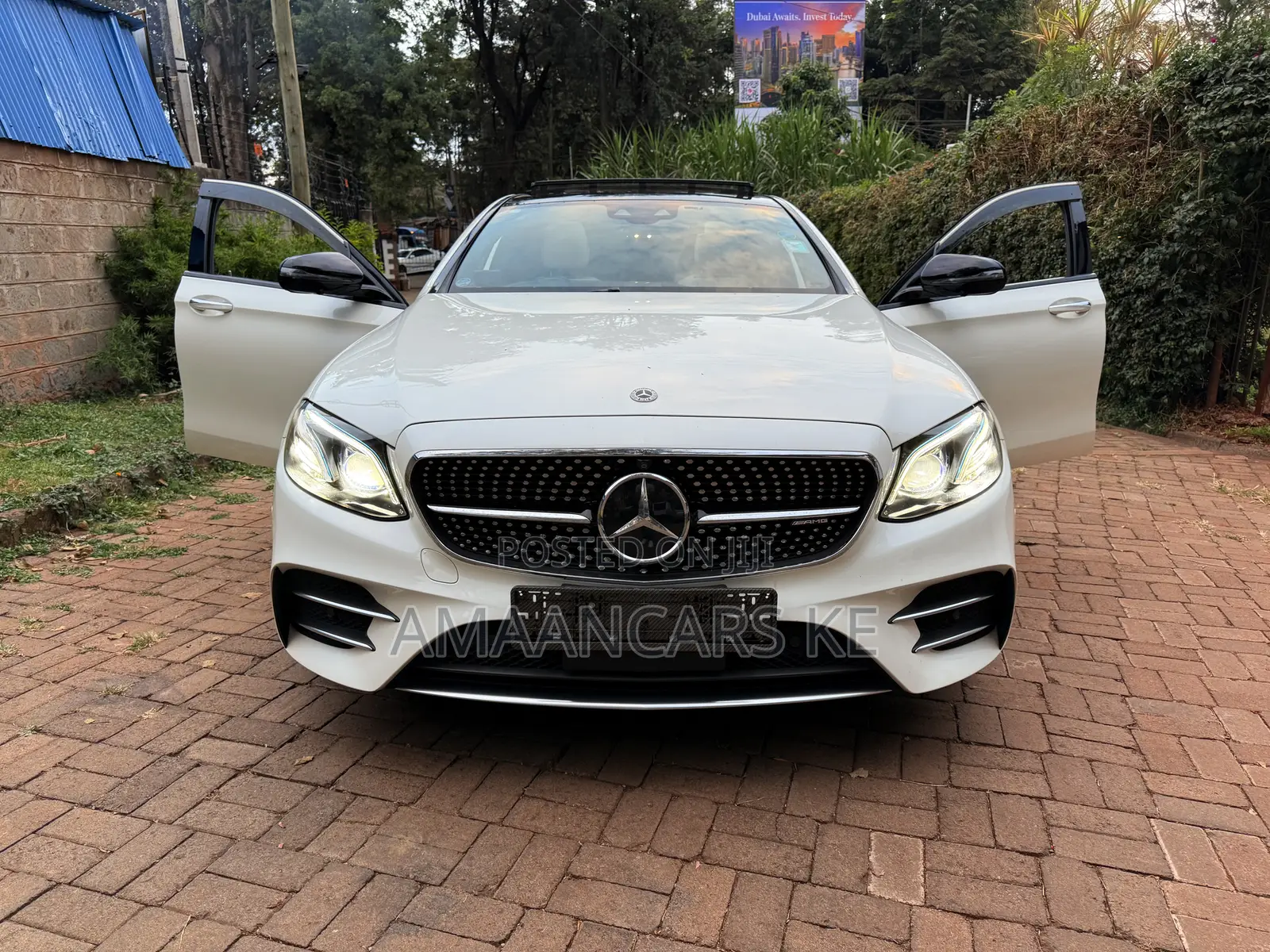 Mercedes-Benz E43 AMG 2017 White