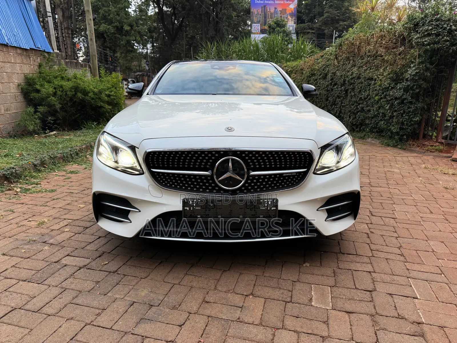Mercedes-Benz E43 AMG 2017 White